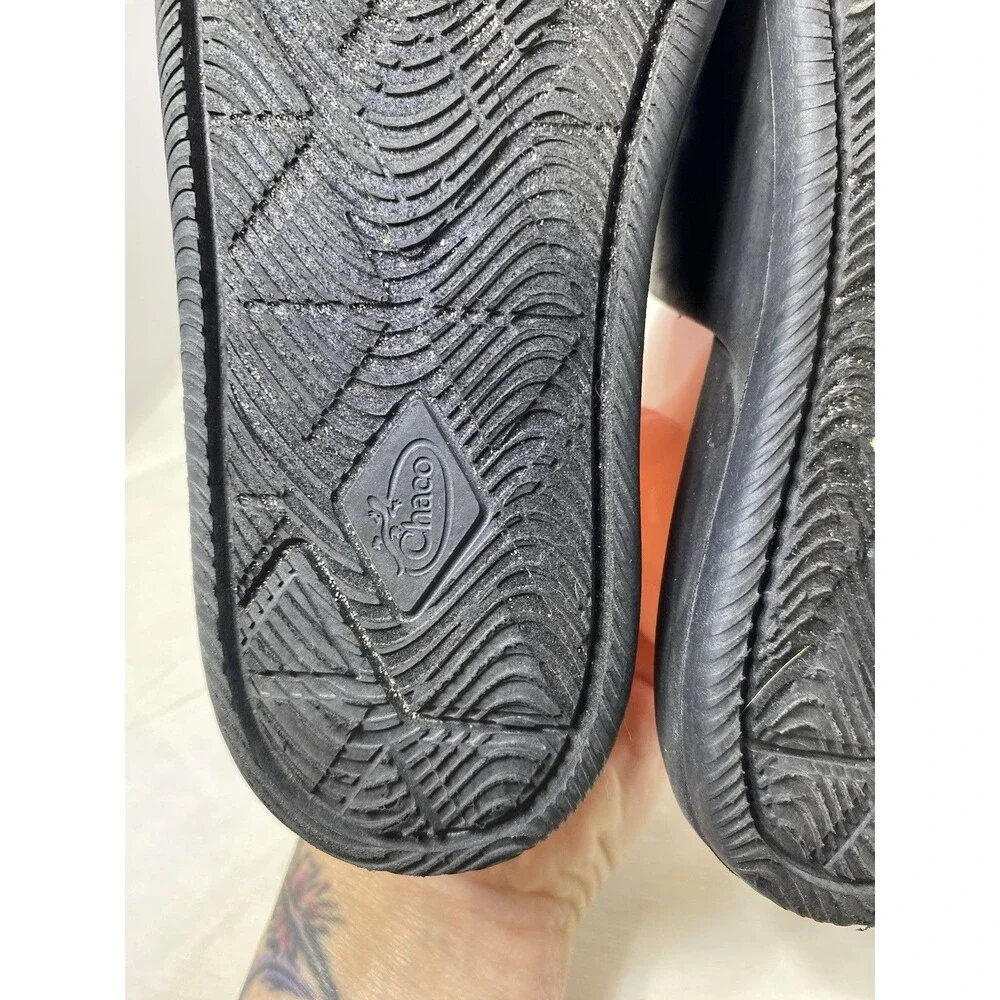 Chaco Chillos Kids Size 3K Black Slip On Outdoors Sport Slides JCH180337